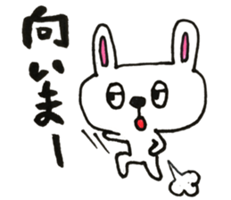 The USSA of rabbit sticker #11259836