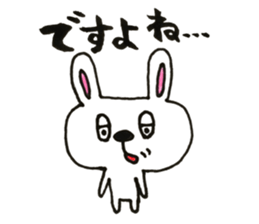 The USSA of rabbit sticker #11259841