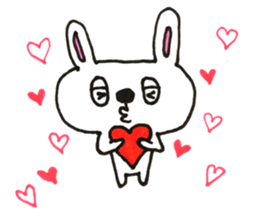 The USSA of rabbit sticker #11259846
