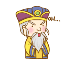 ((cute god)) Earth God ~happy everyday sticker #11260449