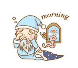 ((cute god)) Earth God ~happy everyday sticker #11260466