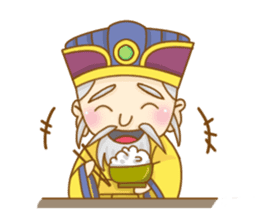 ((cute god)) Earth God ~happy everyday sticker #11260468