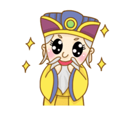 ((cute god)) Earth God ~happy everyday sticker #11260470