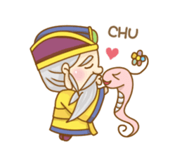 ((cute god)) Earth God ~happy everyday sticker #11260474