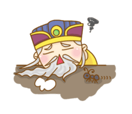 ((cute god)) Earth God ~happy everyday sticker #11260476