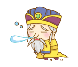 ((cute god)) Earth God ~happy everyday sticker #11260480