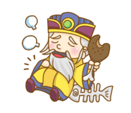 ((cute god)) Earth God ~happy everyday sticker #11260482