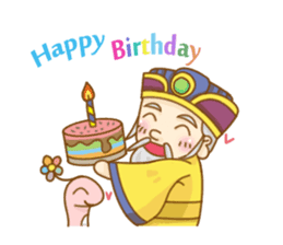 ((cute god)) Earth God ~happy everyday sticker #11260484