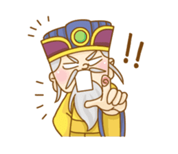 ((cute god)) Earth God ~happy everyday sticker #11260485