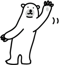 Sea creature Polar Bear Sticker 1 sticker #11260654