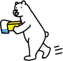 Sea creature Polar Bear Sticker 1 sticker #11260675