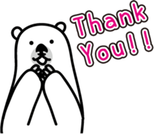 Sea creature Polar Bear Sticker 1 sticker #11260685