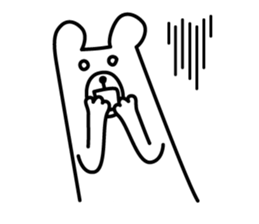 Really bear sticker #11260709