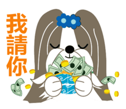 Huu and his boon buddies 4 sticker #11261001