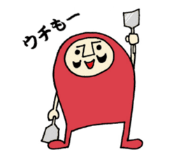 DARUMARUMAN Kansai dialect ver. sticker #11261514