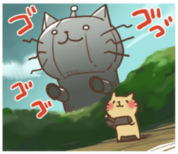 BLACK Nekosuke sticker #11261613