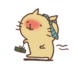 BLACK Nekosuke sticker #11261641