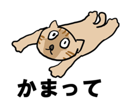 great force cat sticker #11262130
