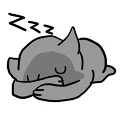 great force cat sticker #11262147