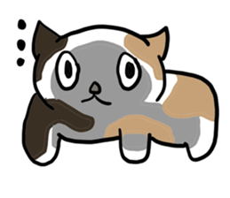 great force cat sticker #11262149
