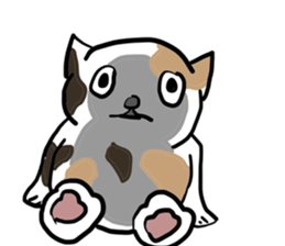 great force cat sticker #11262151