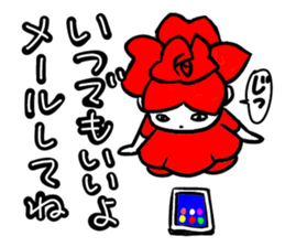 A small rose 2 sticker #11262660