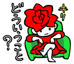 A small rose 2 sticker #11262662