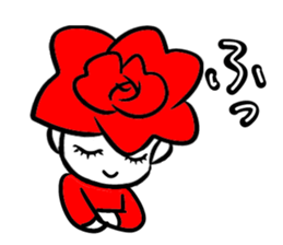 A small rose 2 sticker #11262666