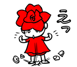 A small rose 2 sticker #11262668