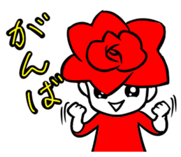 A small rose 2 sticker #11262675