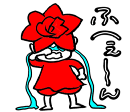 A small rose 2 sticker #11262685