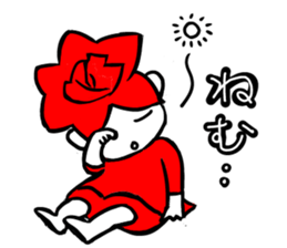 A small rose 2 sticker #11262687