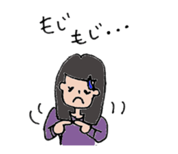 Komyu power low girl 2 sticker #11262830