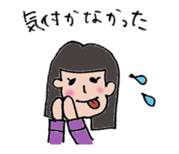 Komyu power low girl 2 sticker #11262833