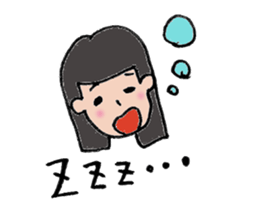 Komyu power low girl 2 sticker #11262840