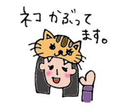 Komyu power low girl 2 sticker #11262843