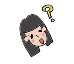 Komyu power low girl 2 sticker #11262846