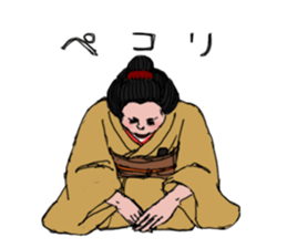 Samurai sticker for women sticker #11263010