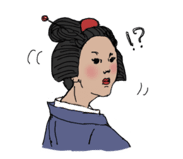 Samurai sticker for women sticker #11263014