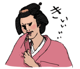 Samurai sticker for women sticker #11263025