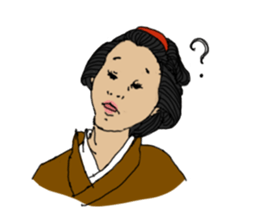 Samurai sticker for women sticker #11263029