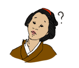 Samurai sticker for women sticker #11263029