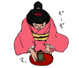 Samurai sticker for women sticker #11263030