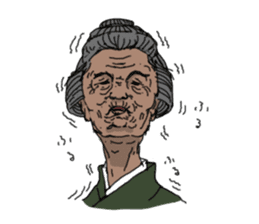 Samurai sticker for women sticker #11263036