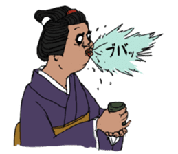 Samurai sticker for women sticker #11263045