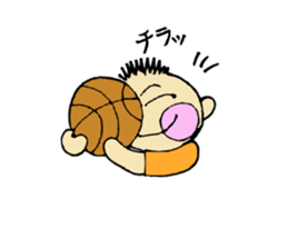 basketball lovers of everyday sticker #11263081