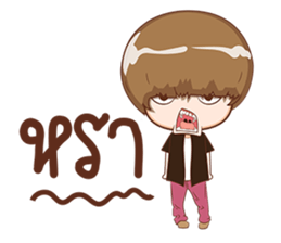 crazy boy V1 sticker #11263418