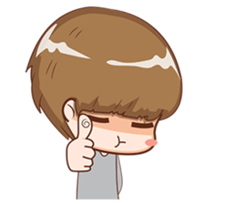 crazy boy V1 sticker #11263435