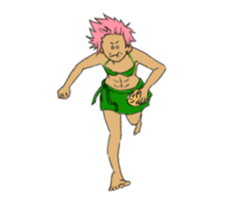 crazy hero sticker #11263860