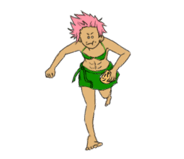 crazy hero sticker #11263860